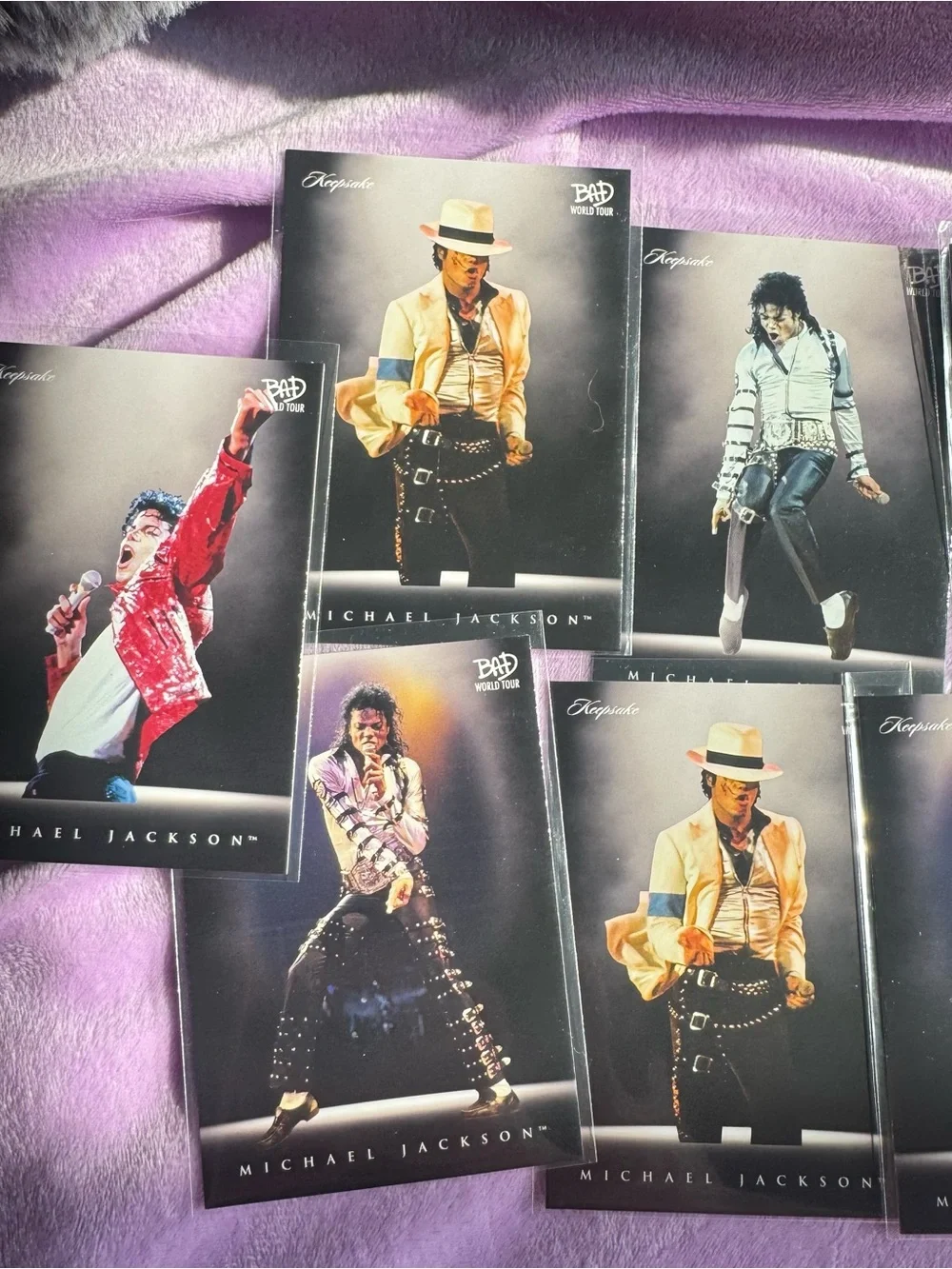 2025 Michael Jackson bad world tour card